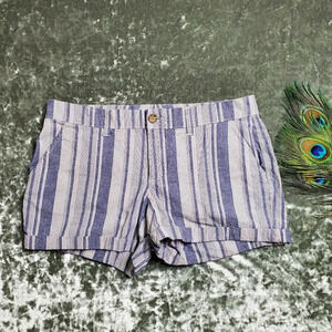 Old Navy Striped Cuffed Shorts